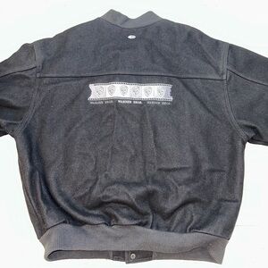 Warner Bros. Charcoal Bomber Jacket